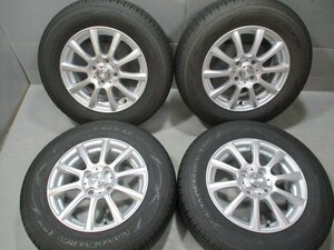 BN129　美品アルミ バリ山 夏4本セット！TOYO 3PLUS 185/70R14 ×5.5J +50 2020年製 法人宛/営業所止め送料無料 ノート