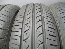 BN252 中古 サマー 165/70R14 バリ山 夏4本価格！ヨコハマ ブルーアース 2023年製 法人宛/営業所止め送料無料 ヴィッツ マーチ スイフト_画像4