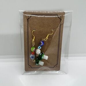 ハンドメイドピアス