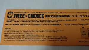 ★アルビレックス新潟回数券フリーチョイス1枚★FC東京戦、最終戦(セレッソ大阪戦)使用可★