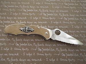  Chrome Hearts Spy daruko military knife 