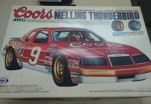 【絶版】 マルイ 1/10 電動 RCカー No.12 クアーズ メリング サンダーバード 4WD プラモ Coors MELLING THUDERBIRD MARUI