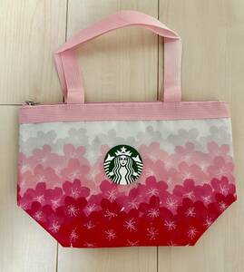 スターバックス STARBUCKS スタバ トートバッグ 保冷バッグ 保冷トートバッグ SAKURA2022 桜さくら ピンク 未使用