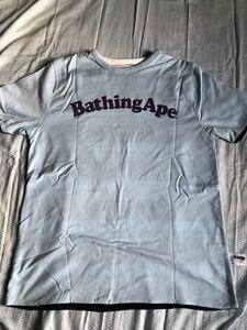 ア ベイシングエイプ A BATHING APE 半袖 リバーシブル Tシャツ Sサイズ サイズタグなし