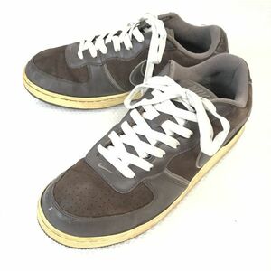 ナイキ/NIKE★エアズーム/AIR ZOOM/311191-221/ローカットスニーカー【27.0/茶】ヌバック/sneakers/Shoes/trainers◆i-183