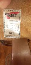 RED WING 875 UK9 28.0cm レッドウィング　ブーツ_画像10