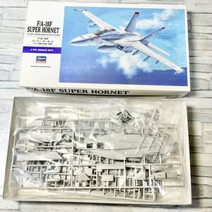 未組立 ハセガワ F/A-18F SUPER HORNET スーパー ホーネット 1:72 戦闘機プラモデル 当時物