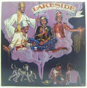 LP,LAKESIDE　YOUR WISH IS MY COMMAND　輸入盤プロモ白レーベル　