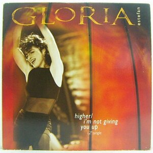 12”Single,GLORIA ESTEFAN　HIGHER　輸入盤　