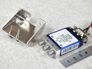 【HPマイクロ波】 仏RADIALL社 RAMSES Microwave Coaxial Switches DC-26.5GHz SMA SPDT Fail-safe 導通テスト済 特性未確 現状ジャンク品