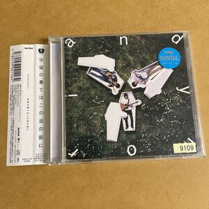 andymori/宇宙の果てはこの目の前に CD 帯付 ラストアルバム 小山田壮平 藤原寛 岡山健二 AL アンディモリ