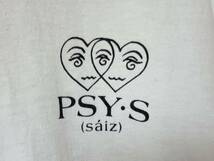 PSY・S ハートTシャツ　THE SEVEN COLORS　非売品　ノベルティー　ミック　イタヤ　板谷　サイズ　saiz ゲーム　80年代　90年代_画像4