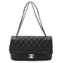 CHANEL シャネル マトラッセ ココマーク チェーンショルダー ショルダーバッグ セミショルダー キャビアスキン レザー_画像1