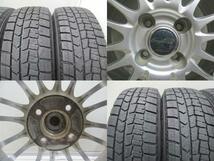 14インチ バリ溝 175/65R14 5.5J+38 100 コンパクトカー 中古スタッドレスタイヤホイール【4本セット】送料無料(SA14-3702）_画像10