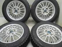 14インチ バリ溝 175/65R14 5.5J+38 100 コンパクトカー 中古スタッドレスタイヤホイール【4本セット】送料無料(SA14-3702）_画像2