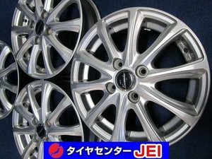 14インチ エクシーダー 4.5J+45 100 軽自動車 中古アルミホイール【4本セット】送料無料(A14-4541）