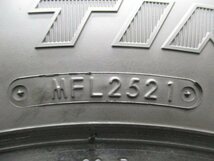 205-85R16 117/115N LT 8.5分山 トーヨーDELVEX M935 2021年製 中古スタッドレスタイヤ【2本】送料無料(S16-6707）_画像6