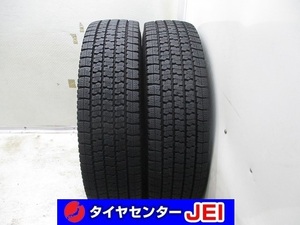 205-85R16 117/115N LT 8.5分山 トーヨーDELVEX M935 2021年製 中古スタッドレスタイヤ【2本】送料無料(S16-6709）