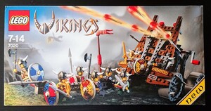 【未開封】＃7020「 Army of Vikings with Heavy Artillery Wagon」バイキング