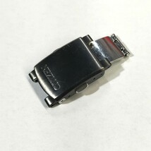 【中古品】腕時計 部品 CITIZEN エコ・ドライブ C652-S077427 バックル 中留め クラスプ 尾錠 ベルト ストラップ バンド_画像1