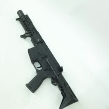 076 電動ガン、ガスブロライフル まとめ売り M4、QRF mod.1など オマケマガジン付 エアガン 対象年齢18才以上 ※中古_画像2