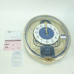 106 SEIKO セイコータイムクリエーション 電波からくり時計 掛け時計 RE582G ※中古