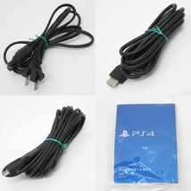 057 SONY ソニー PS4 CUH-2000A 500GB ジェットブラック 本体/その他付属品付 ※中古_画像8