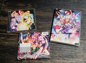 マクロス△　ワルキューレ　DVD・CD　セット　3rd album Walkure Reborn 初回限定盤