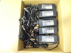  last 10 piece set FUJITSU AC adapter FMV-AC343A 19V 4.74A glasses cable attaching used operation goods 