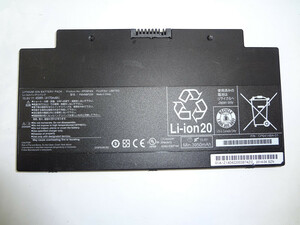 複数有 FUJITSU AH90/X AH77/A3 AH77/B2 AH77/B3 AH77/C2 AH77/D1 AH77/E1用 純正内臓バッテリー FMVNBP233 10.8V 45Wh 未テストジャンク品