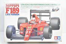 当時物 タミヤ 1/10 フェラーリ F189 後期型 フォーミュラ1 元箱 1990年代 FERRARI 電動 RC インテリア ディスプレイ オブジェ 模型Ke-342S_画像1