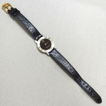 ★CORUM ROMVLVS 24.101.21 コンビ 黒文字盤 レディース クォーツ 腕時計 ロムルス コルム★_画像6