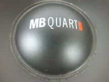 ★ MB QUART QM 250.92 SUB ユニット 中古現状品 音出し確認済 231001Y6253_画像8