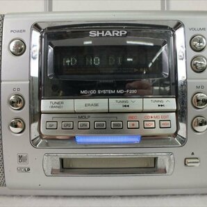 ♪ SHARP シャープ MD-F230-S CDMDデッキ中古 現状品 230711E3086の画像5