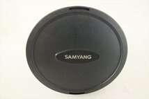 ■ SAMYANG SONYαマウント レンズ 2.8 14mm ED AS IF UMC 中古 現状品 231002A7069_画像8