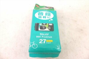 ▼ FUJI フジ 写ルンです 800Premium インスタントフィルムカメラ 中古 現状品 231005H3049