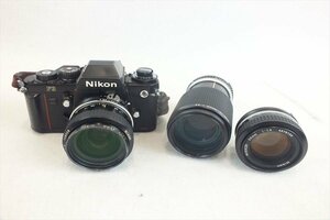 ☆ Nikon ニコン F3 フィルム一眼レフ NIKKOR 35mm 2 / 75-150 3.5 / 50 1.4 中古 現状品 231107T3165