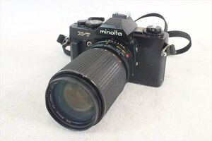 ◆ MINOLTA ミノルタ X-7 フィルム一眼レフ 35-135mm 3.5-4.5 中古 現状品 231109G3102