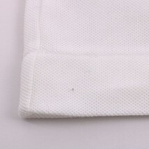ミズノ 半袖ポロシャツ 無地 メッシュ トップス スポーツウエア プラクティスシャツ 日本製 メンズ Sサイズ ホワイト Mizuno_画像6