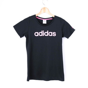 アディダス 半袖Tシャツ ロゴT スポーツウエア クライマライト レディース Mサイズ ブラック adidas