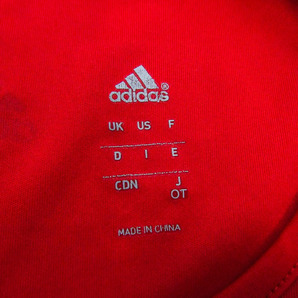 アディダス タンクトップ ランニング ワンポイントロゴ スポーツウエア 大きいサイズ メンズ OTサイズ レッド adidasの画像2