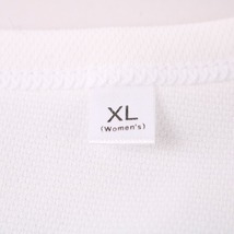 ミズノ Tシャツ 半袖 トップス スポーツウエア 白 レディース XLサイズ ホワイト Mizuno_画像5