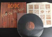 【中古・LPレコード】AC/DC ★ Fly On The Wall 【Atlantic 78 12631・ギリシャ盤】ジャケットにダメージ有り_画像6