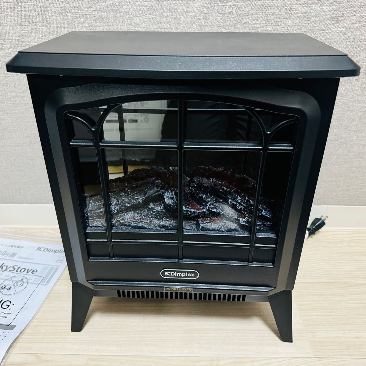 新品 ディンプレックス 電気暖炉 ファンヒーター内蔵 MiniCube 黒