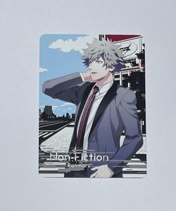 うたの☆プリンスさまっ♪ デュエットドラマCD「Non-Fiction」 特典コメントカード 黒崎蘭丸