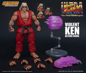 新品未開封 Storm Collectibles ストリートファイター VIOLENT KEN ケン 1/12フィギュア (検バンダイ メディコム メディコス 超像革命等に)