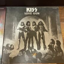 KISS キッス LPレコード LOVE GUN ラブ・ガン 帯付_画像3