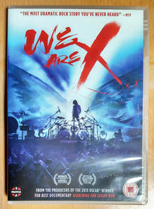 X JAPAN / We Are X　UK盤　PAL方式　DVD