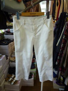 [1006-1] white short . height pants (9 number )