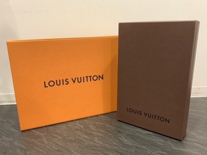 (日)【1円スタート】※箱のみ 2点まとめ セット Louis Vuitton ルイヴィトン ヴィトン オレンジ ブラウン 空箱 空き箱 スカーフ マフラー